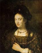 Saskia van Uylenburgh Rembrandt Peale